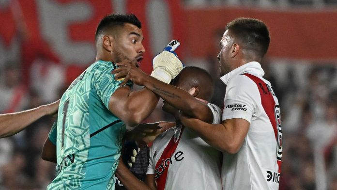 former-manchester-united-star-held-bizarre-press-conference-after-triggering-brawl-in-boca-juniors-game