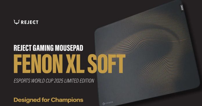 reject-gear”-ewc-officially-licensed-gaming-mouse-pad-“fenon-esports-world-cup-2025-limited-edition”-is-now-available-for-order!-–-saiga-nak