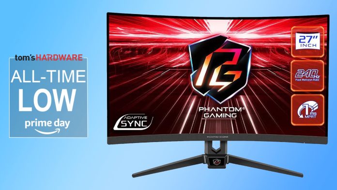 asrock’s-27-inch-phantom-gaming-monitor-is-just-$104-—-240-hz-at-1080p-on-the-cheap