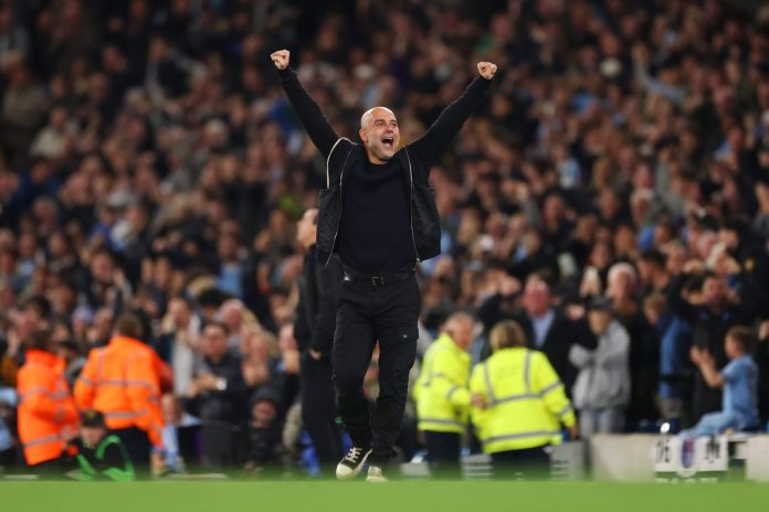 how-premier-league-managers-celebrate-goals:-utter-ecstasy,-fist-pumps-or-a-pointy-thing