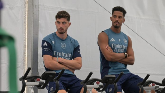 ‘don’t-need-another-striker’-–-arsenal-fans-say-same-thing-as-kai-havertz-shows-off-new-bulky-physique