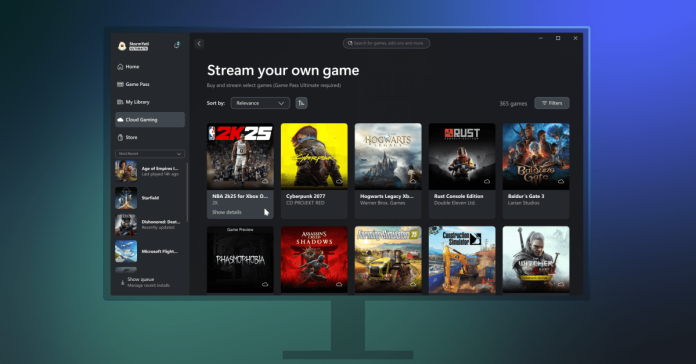 xbox-tests-letting-you-stream-your-own-games-on-pc