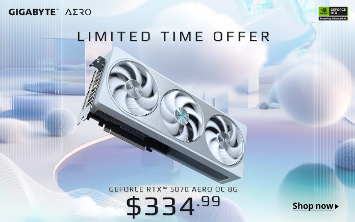 gigabyte’s-aero-rtx-5060-brings-ai-powered-gaming-to-the-masses-on-a-tight-budget,-with-an-extraordinary-price-of-$334.99-on-amazon-for-a-limited-time
