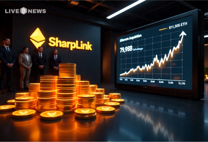 sharplink-gaming-buys-record-79,949-eth,-now-holds-over-$1.3-billion-in-ether