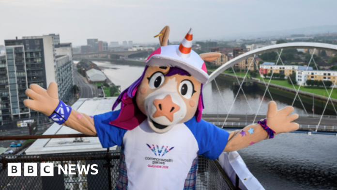 glasgow-commonwealth-games-mascot-finnie-officially-unveiled