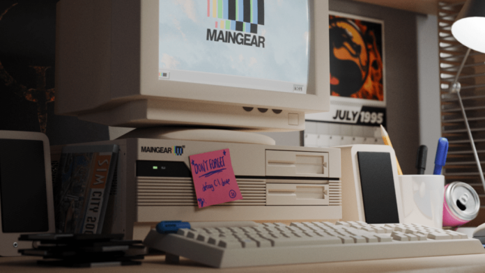 maingear’s-new-desktop-gaming-pc-oozes-stunning-retro-chic-vibes