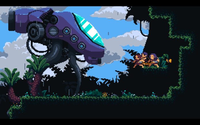 primal-planet-is-my-favorite-new-metroidvania-because-it-has-friendly-dinosaurs,-gorgeous-pixel-art,-and-you-can-hug-your-wife