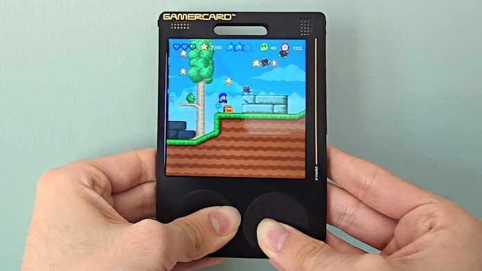 gamercard-is-a-modern-take-on-a-retro-gaming-handheld,-and-steeped-in-classic-game-heritage