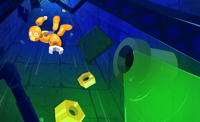 arcade-design-meets-mobile-gaming:-scrap-divers-turns-things-upside-down