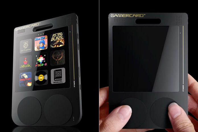 raspberry-pi-powered-gamercard-handheld-wants-to-revolutionize-grab-and-go-gaming,-has-pre-loaded-games