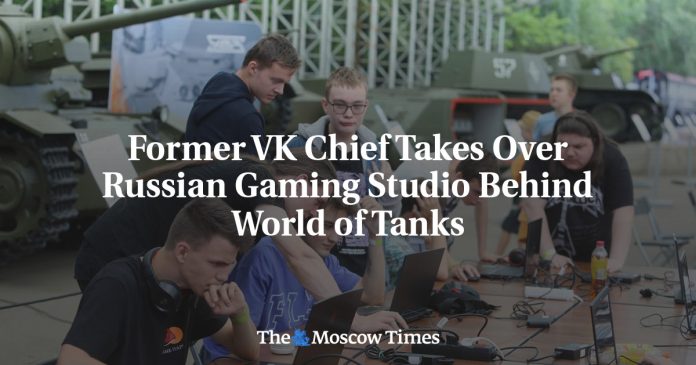 former-vk-chief-takes-over-russian-gaming-studio-behind-world-of-tanks-–-the-moscow-times