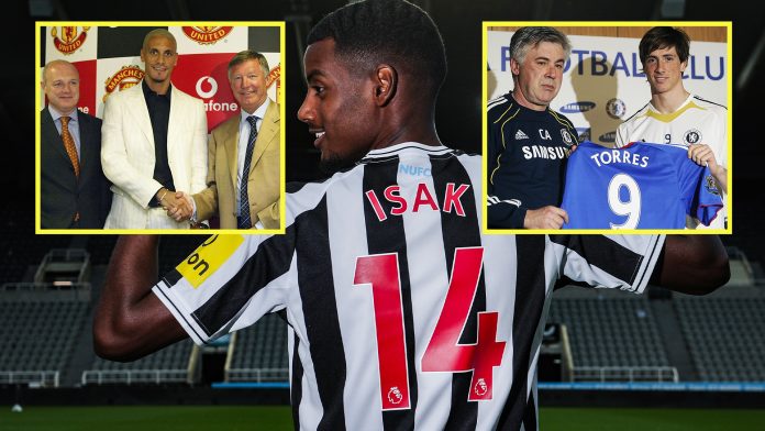 top-10-highest-premier-league-transfers-after-inflation-has-alexander-isak-ninth-despite-record-move