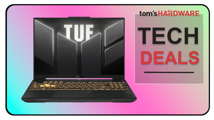 take-home-a-core-5,-rtx-4050-gaming-laptop-for-$892-—-the-asus-tuf-gaming-f16-laptop-is-great-for-budget-gamers