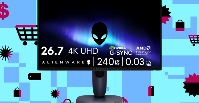 alienware’s-aw2725q-4k-oled-gaming-monitor-is-down-to-its-lowest-price-ever-at-amazon