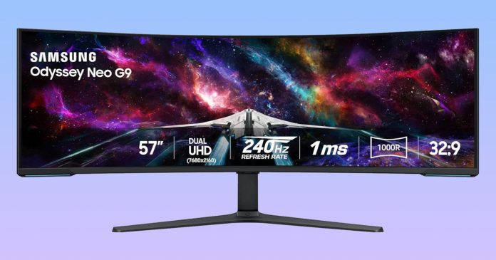this-comically-large-samsung-odyssey-neo-gaming-monitor-just-got-an-equally-gigantic-discount-at-amazon