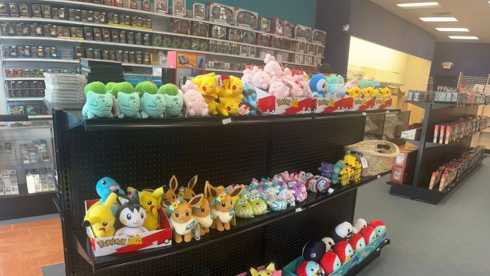 the-gaming-emporium-reopens-in-rib-mountain-with-trading-cards,-plushies,-lego-and-more