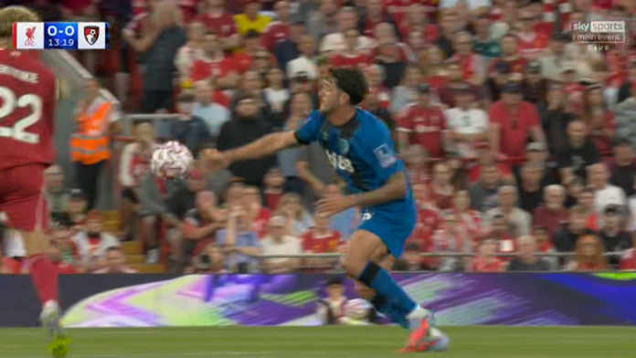 ‘got-away-with-that’-–-premier-league-explain-why-bournemouth-star-was-not-sent-off-despite-clear-handball