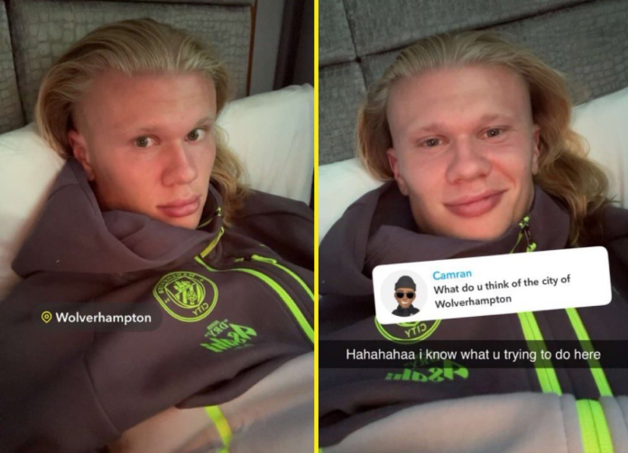 erling-haaland-refuses-to-fall-into-cheeky-trap-set-by-fan-in-wolverhampton