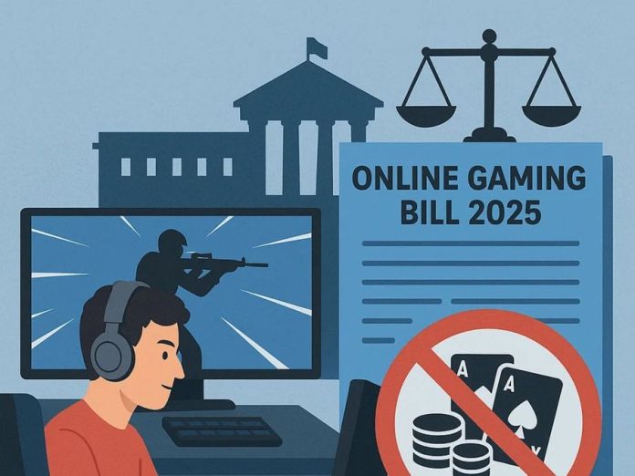 online-gaming-bill-2025:-india-bans-money-games,-boosts-e-sports