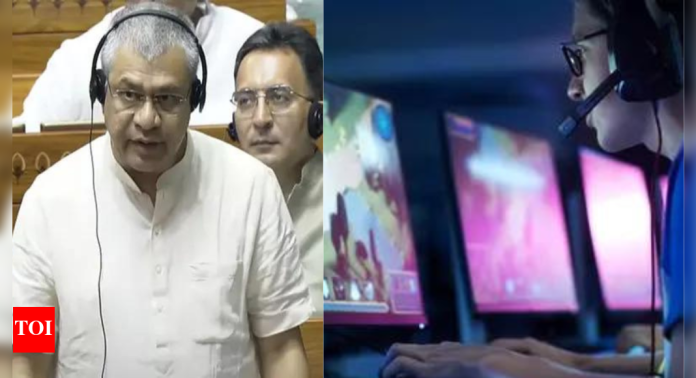 online-gaming-bill-tabled-in-lok-sabha:-government-cracks-down-on-digital-betting,-gambling;-seeks-total-ban-–-times-of-india
