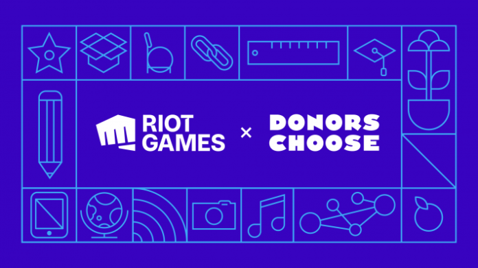 riot-games-continues-gaming-education-partnership-with-donorschoose