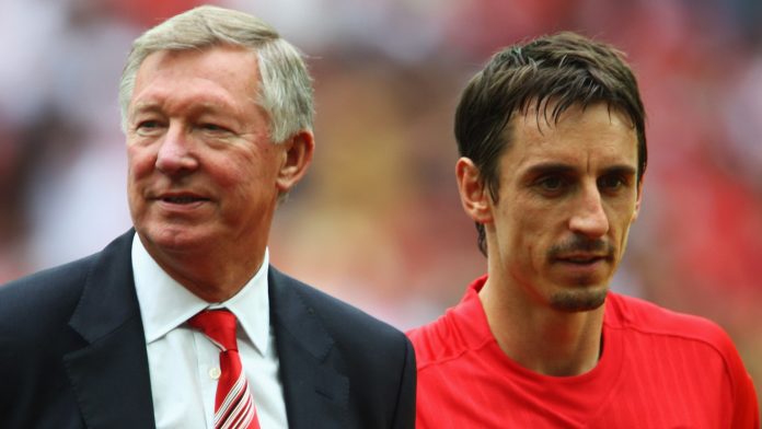 ‘you-were-underpaid’-–-ian-wright-stunned-as-gary-neville-reveals-how-much-he-was-paid-during-final-year-at-manchester-united