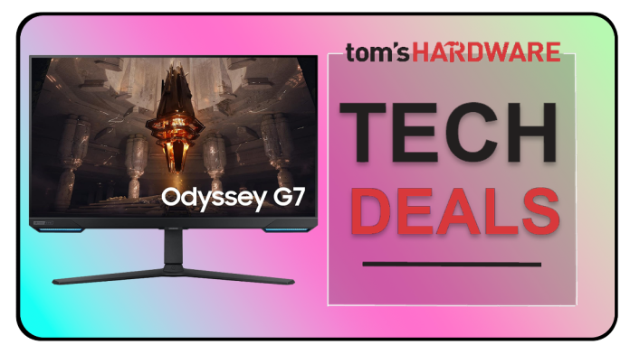 the-32-inch-samsung-odyssey-g70b-gaming-monitor-is-at-an-all-time-low-$399-—-features-a-144-hz-4k-ips-panel