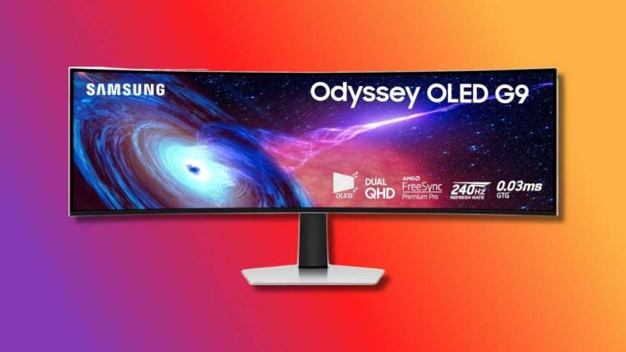 samsung’s-huge-49-inch-ultrawide-oled-gaming-monitor-is-$700-off-today