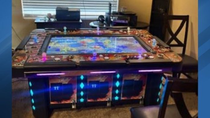 illegal-‘fish-table’-gaming-machine-and-stolen-items-seized-in-lake-isabella-search:-kcso